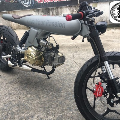 Honda Sáu Bảnh(67) với phong cách Cafe Racer