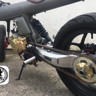 Honda Sáu Bảnh(67) với phong cách Cafe Racer