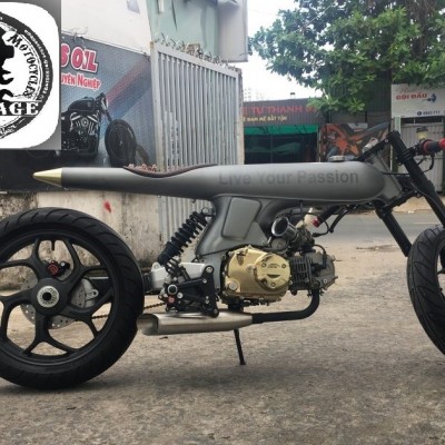 Honda Sáu Bảnh(67) với phong cách Cafe Racer