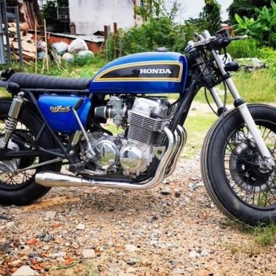 Honda CB750K và phong cách Brat Cafe