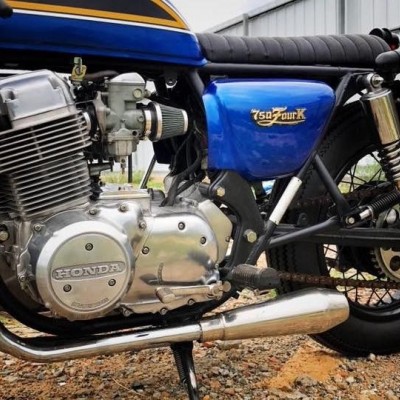 Honda CB750K và phong cách Brat Cafe