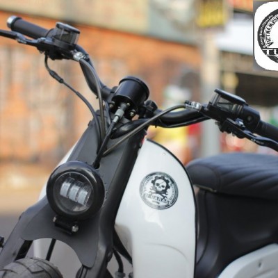 Honda Super Cub 50 lên dáng bobber