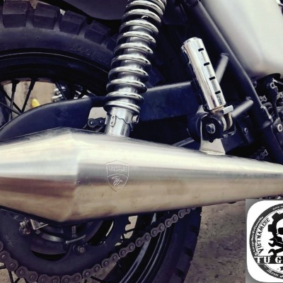 Triumph T100 với phong cách Tracker