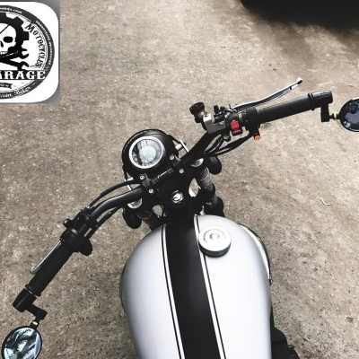 Triumph T100 với phong cách Tracker