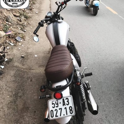 Triumph T100 với phong cách Tracker
