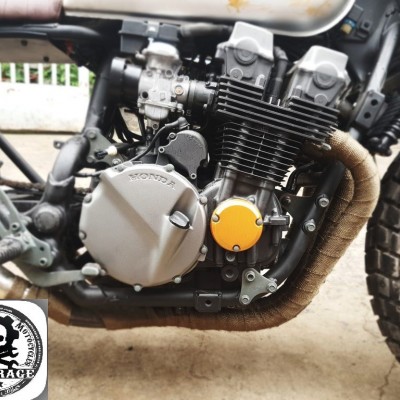 Honda CB750F Độ phong cách Tracker - Walking Dead