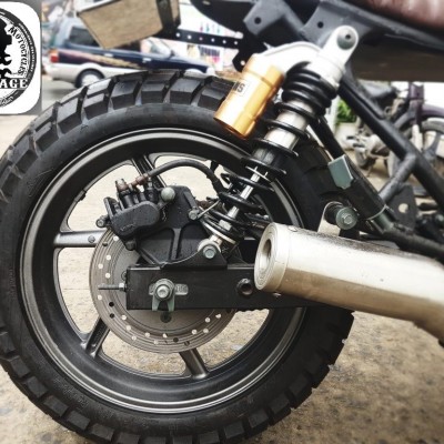 Honda CB750F Độ phong cách Tracker - Walking Dead