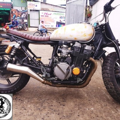 Honda CB750F Độ phong cách Tracker - Walking Dead