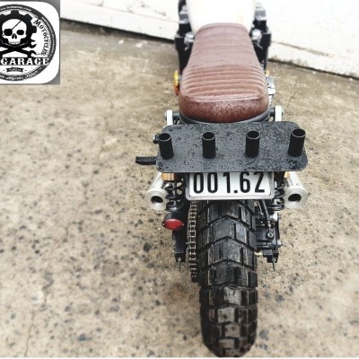 Honda CB750F Độ phong cách Tracker - Walking Dead