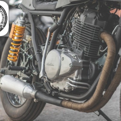 Honda CB400SS thành cafe racer