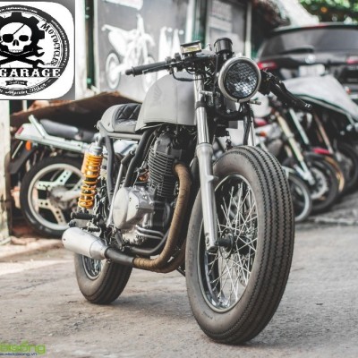 Honda CB400SS thành cafe racer