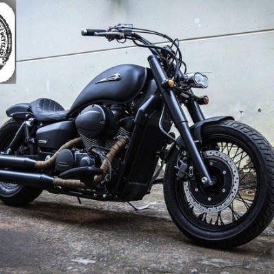 Honda Shadow Aero 750 độ phong cách Bobber 