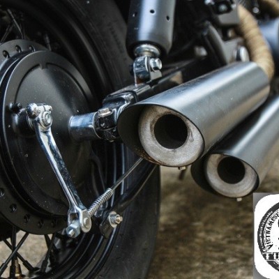 Honda Shadow Aero 750 độ phong cách Bobber 