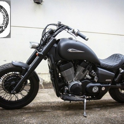 Honda Shadow Aero 750 độ phong cách Bobber 
