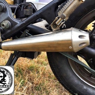 Honda GL400 độ phong cách cafe racer