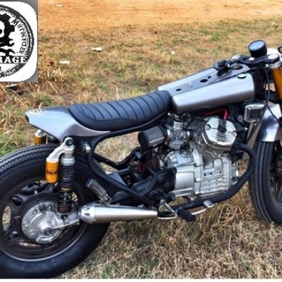 Honda GL400 độ phong cách cafe racer
