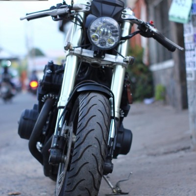 Honda CB750F Phong Cách Cafe Racer mod by Tự Thanh Đa