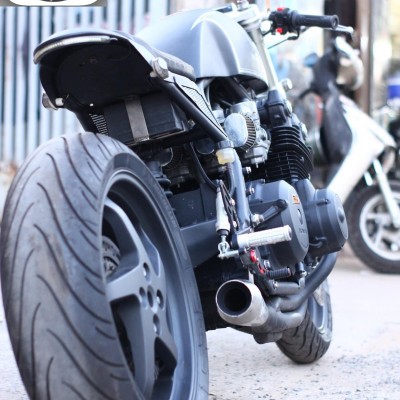 Honda CB750F Phong Cách Cafe Racer mod by Tự Thanh Đa