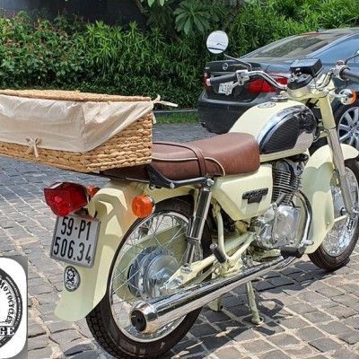 Honda CD125T mod by Tự Thanh Đa