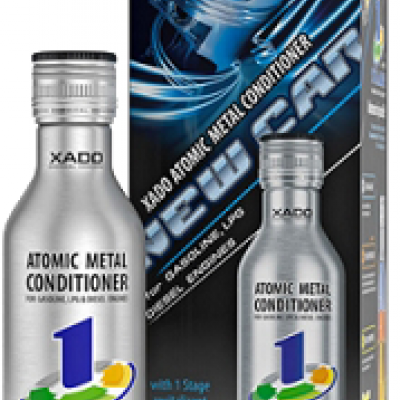 XADO® Atomic metal conditioner 1 Stage New Car (box, bottle 225 ml)