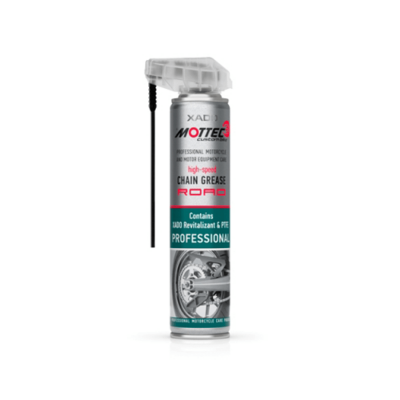 MOTTEC PROFESSIONAL High-speed chain grease with revitalizant + PTFE "ROAD" (aerosol can 200 ml)