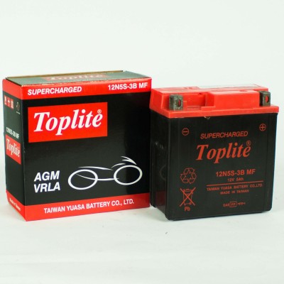 Ắc quy TOPLITE 12N5S-3B 12V 5Ah