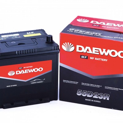 Ắc quy DAEWOO 55D23R 12V 60Ah