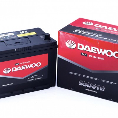 Ắc quy DAEWOO 95D31R 12V 80Ah