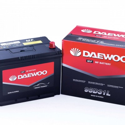 Ắc quy DAEWOO 95D31L 12V 80Ah
