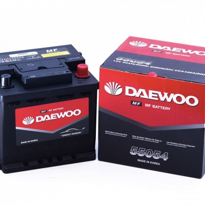 Ắc quy ô tô DAEWOO DIN 55054 12V 50Ah