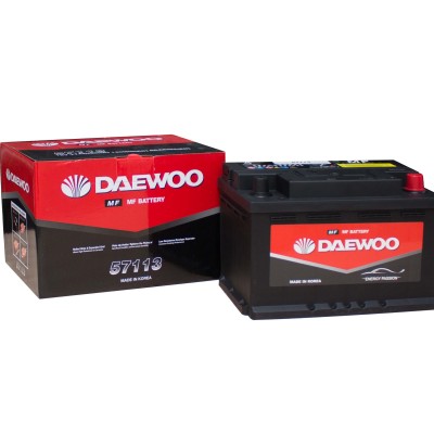 Ắc quy ô tô DAEWOO DIN 57113 12V 71Ah