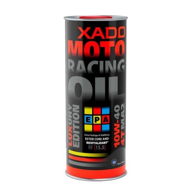 XADO Atomic Oil Luxury Moto Racing 10W-40 4T 