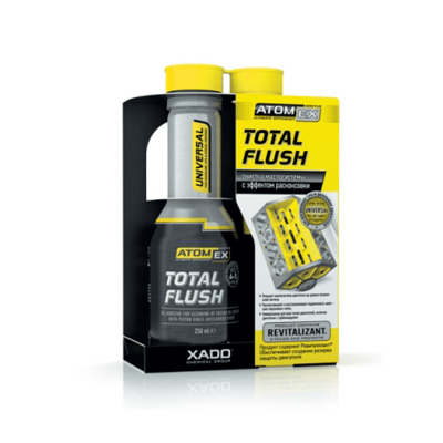 Atomex TotalFlush. Oil system cleaner (aluminum bottle 250 ml) 
