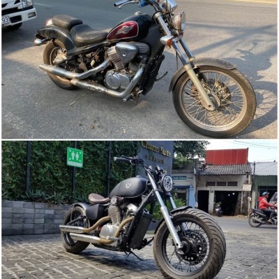 Honda Steed 400 độ Bobber mod by Tự Thanh Đa