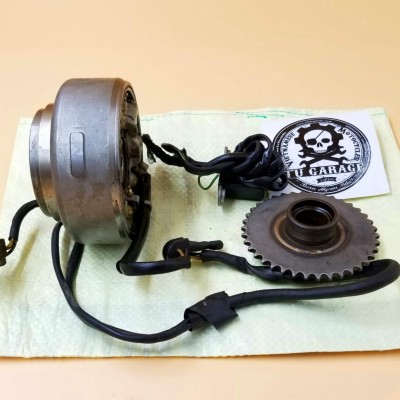 Bộ vô lăng mâm lửa thớt đề Honda CM125