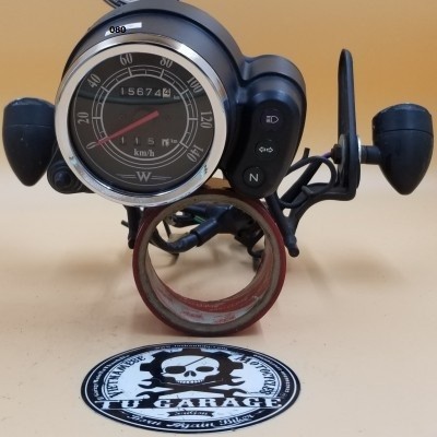 Bộ Đồng Hồ và Xi Nhan Kawasaki W175