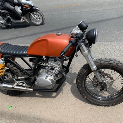 Honda CB125T Cafe Racer mod by Tự Thanh Đa