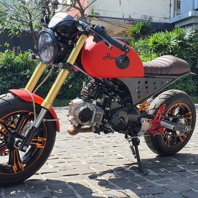 Honda MSX125 mod Cafe Racer by Tự Thanh Đa 