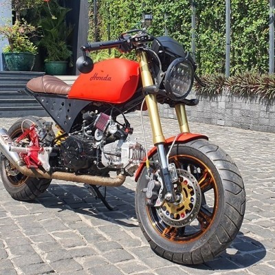 Honda MSX125 mod Cafe Racer by Tự Thanh Đa 