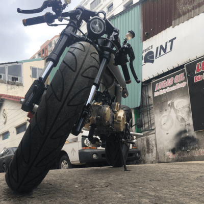 Biến hình Honda Sáu Bảnh(67) huyền thoại với phong cách Cafe Racer
