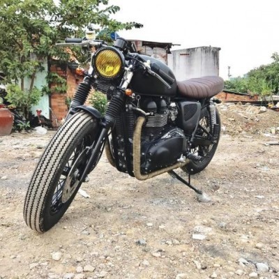 TriumPH T100 lên đời với phong cách Brat style