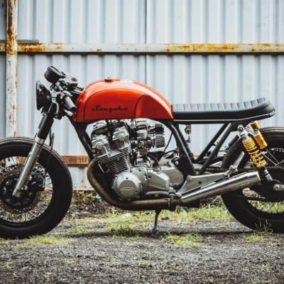 Honda CB750 lên cafe racer “cực chất” từ xưởng độ Tự Thanh Đa