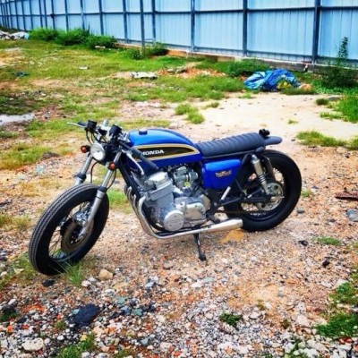 Honda CB750K và phong cách Brat Cafe