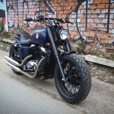 Honda Shadow 400 đời 1997 lột xác như mới của biker Hải Phòng