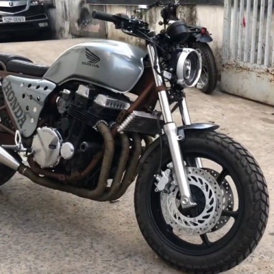 Honda CB750F Phong Cách Cafe Racer mod by Tự Thanh Đa