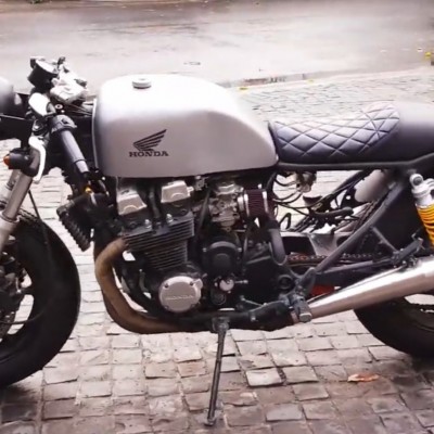 Honda CB750 Cafe Racer mod by Garage Tự Thanh Đa
