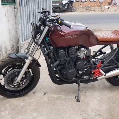 Honda CB750F 2002 Cafe Racer mod by Tự Thanh Đa