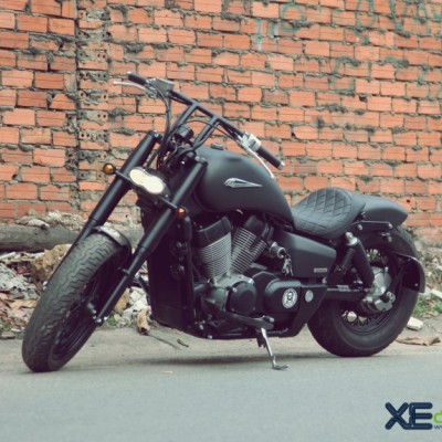 Honda Shadow 750 độ kiểu Bobber cực ngầu từ garage Tự Thanh Đa