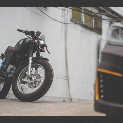 Garage Tự Thanh Đa độ Suzuki GN125 lên cafe racer đậm chất chơi