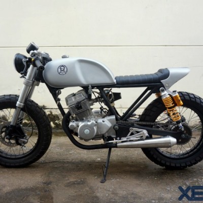 Honda CB125T độ cafe racer ra lò từ garage Tự Thanh Đa